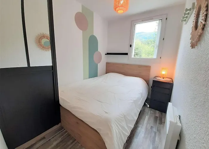 T2 A Saint-lary-soulan, 4 Pers., Balcon Sud-ouest, Parking, Proche Thermes - Fr-1-457-322